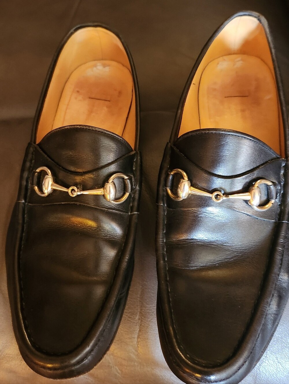 Men's Gucci  Leather Bit Loafers - Classic Dress Loafers